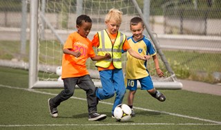 Sommarskolor fotboll