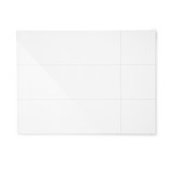 Kompaktpanel Snövit Högblank Kakelimitation